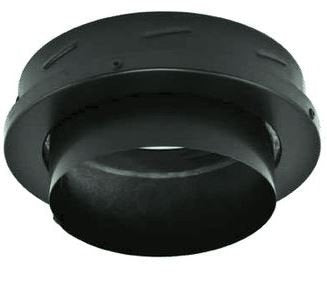 Majestic SLP Black Stove Collar for DuraVent Pipe