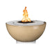 Savannah 360° Water Fire & Water Bowl - GFRC Concrete Color Brown