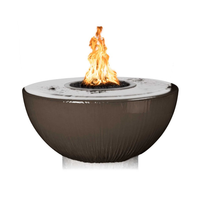 Savannah 360° Water Fire & Water Bowl - GFRC Concrete Color Chocolate