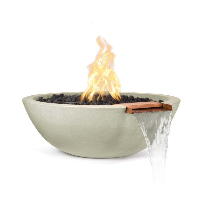 Savannah Fire & Water Bowl - GFRC Concrete Color Ash
