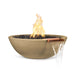 Savannah Fire & Water Bowl - GFRC Concrete Color Brown