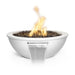 Savannah Fire & Water Bowl - Powder Coated Metal Color White