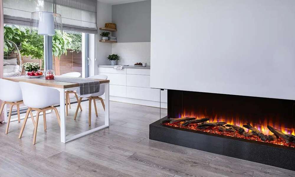 Simplifire Scion 55" Linear Electric Fireplace