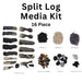 Split Log Media Kit | 16 Piece