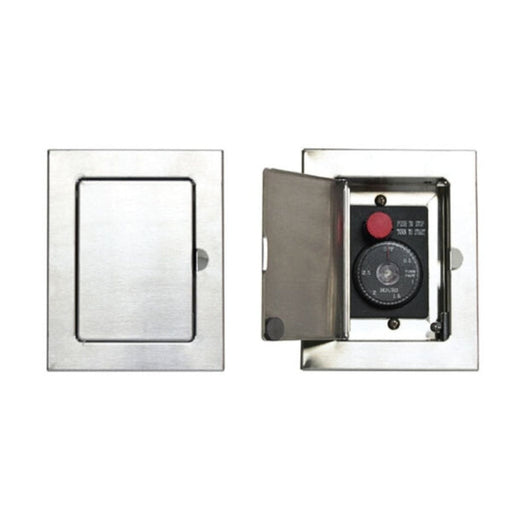 Stainless Steel Emergency Stop Timer Compartment