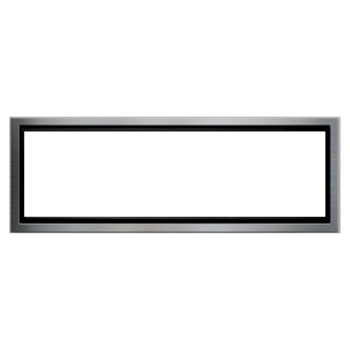 Stainless Steel Surround Trim Kit (1.5" W) for Kingsman Linear Direct Vent Fireplaces