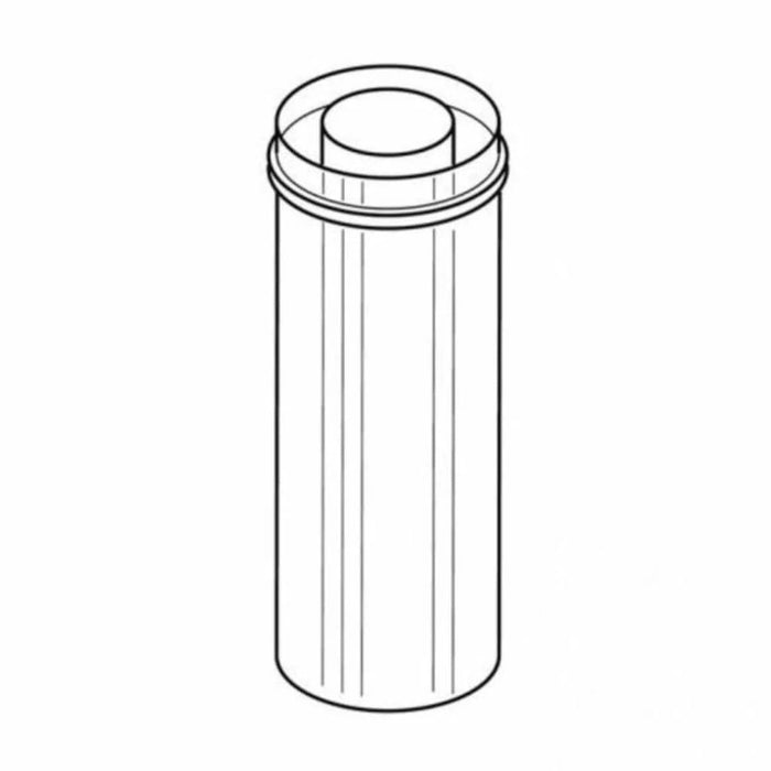 Superior 12" Conversion Pipe From 8DM to FTF8 - 8" Chimney System