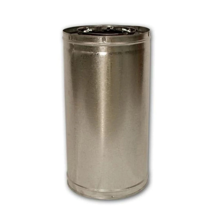 Superior 24" Section Hi-Temp Double Wall Pipe Snap Lock - 8" Chimney System