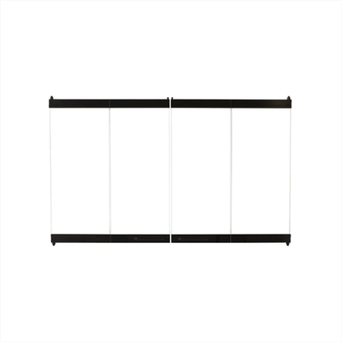 50" Bi-Fold Door, Black