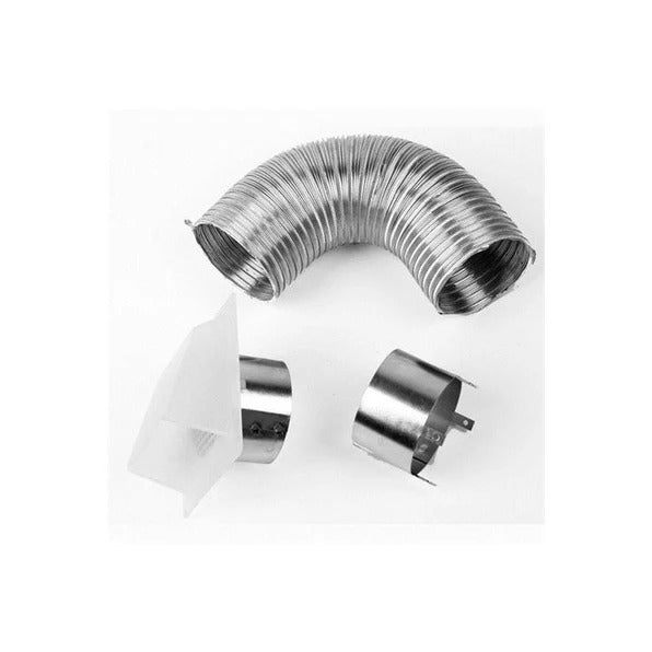 4" Air Kit with Collar, Hood & 3' Flex