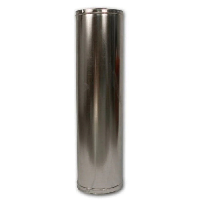 Superior 48" Section Double Wall Pipe Snap Lock - 8" Chimney System
