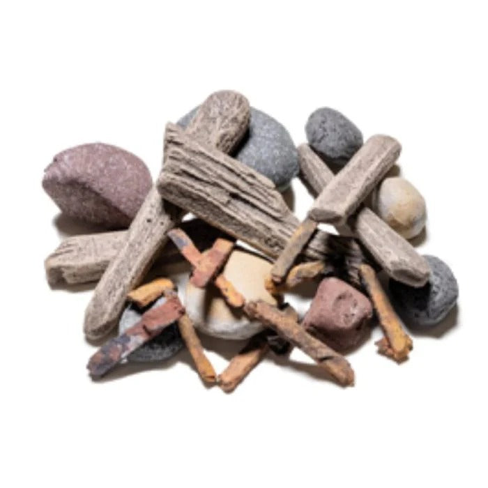 Driftwood Pieces and Rock Media Kit