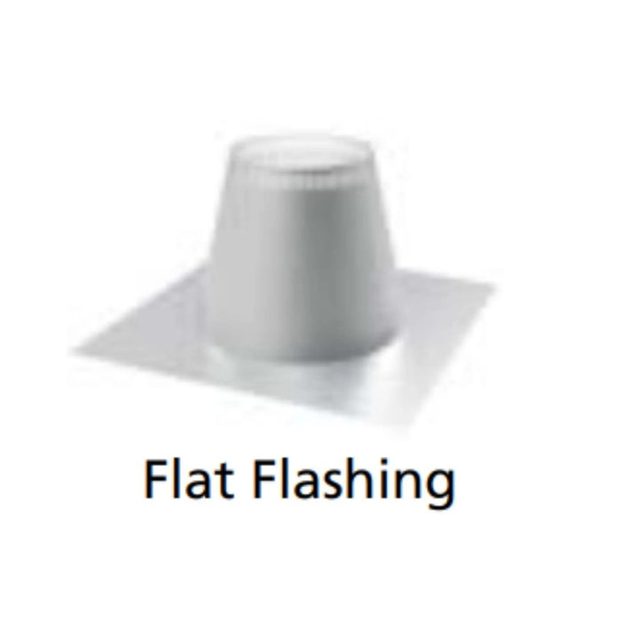 Superior Flat Flashing - 6" Snap-Pak Chimney System