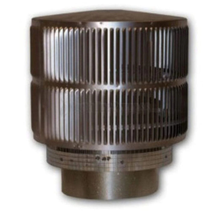 Superior Hi-Temp Round Top Termination with Louvered Screen - 12" Chimney System