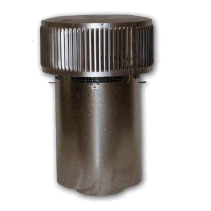 Superior Hi-Temp Round Top with Louvered Screen and Slip Section - 8" Chimney System