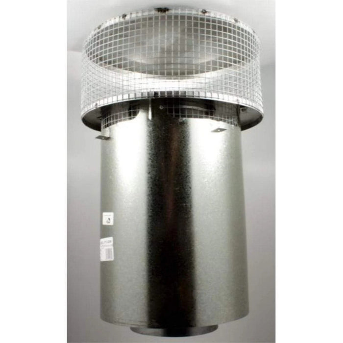 Superior Hi-Temp Round Top with Mesh Screen and Slip Section - 8" Chimney System