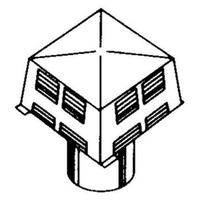 Superior Square Top - 8" Chimney System