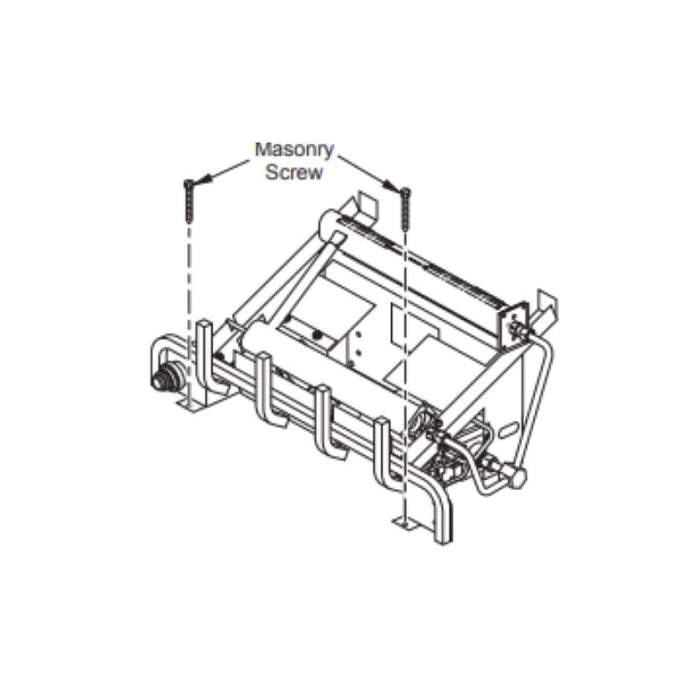 Superior Glow-Ramp vent free gas log burner