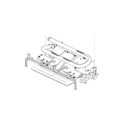 Superior Mega-Flame vent free gas log burner