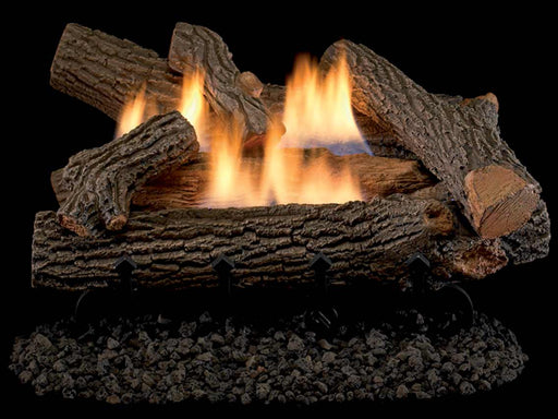 Superior Vent-Free Double-Flame Crescent Hill Log Set