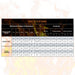 Superior Mega-Flame Series vent free gas log set specifications chart