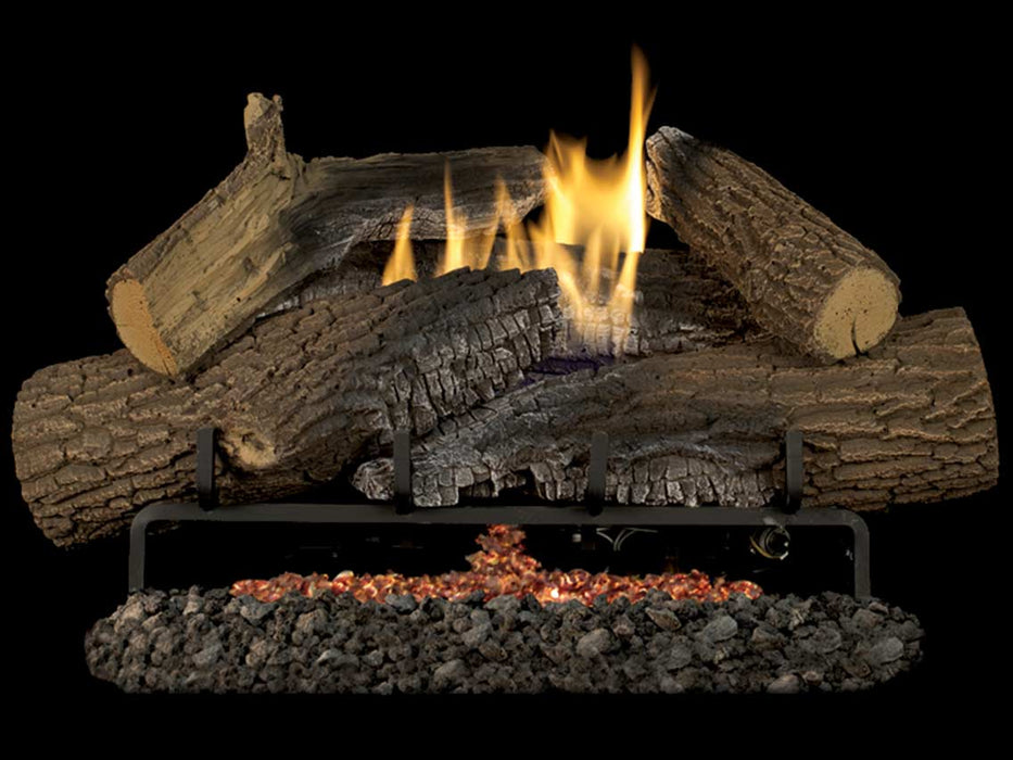Superior Vent-Free Triple-Flame Rugged Stack Log Set