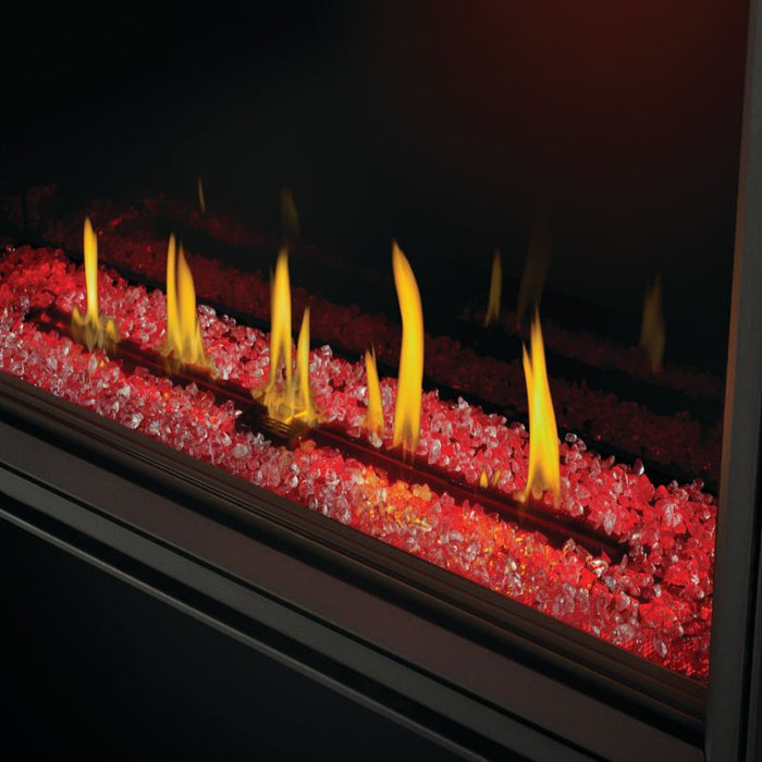 Tall Vector Luminous TLV50N Clear Glass Embers