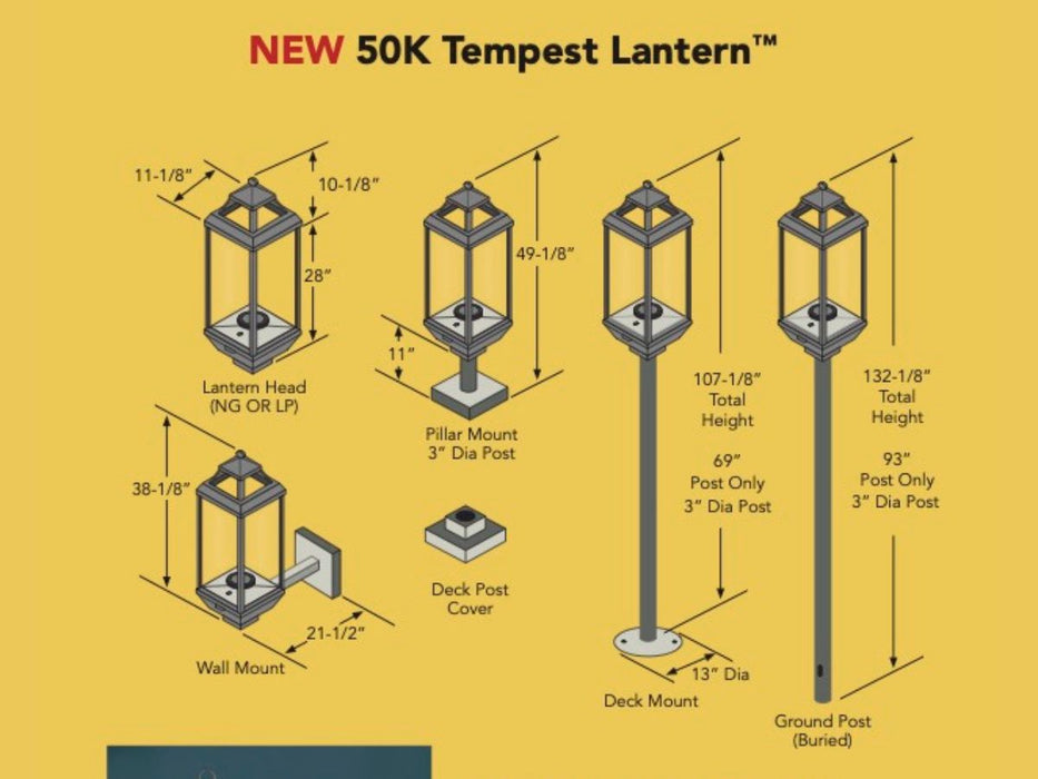 Tempest Lantern by Travis Industries | 50k