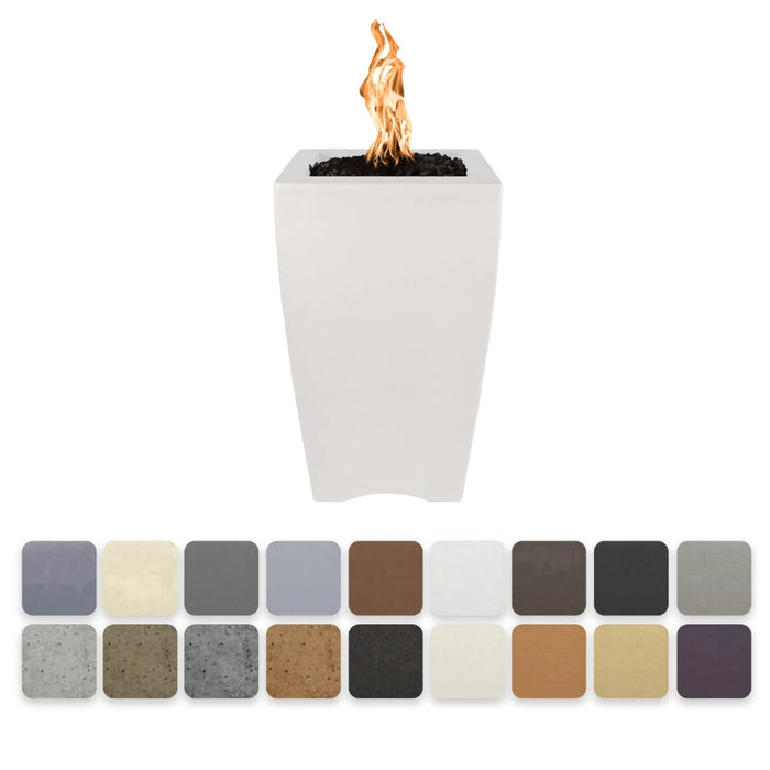 The Outdoor Plus Baston Fire Pillar –  No Door - GFRC Concrete