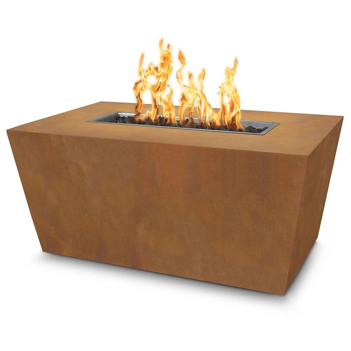 The Outdoor Plus Mesa 60" Fire Table - Corten Steel