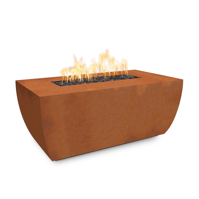 The Outdoor Plus Avalon 60" Fire Pit - 24" Tall - Stainless Steel