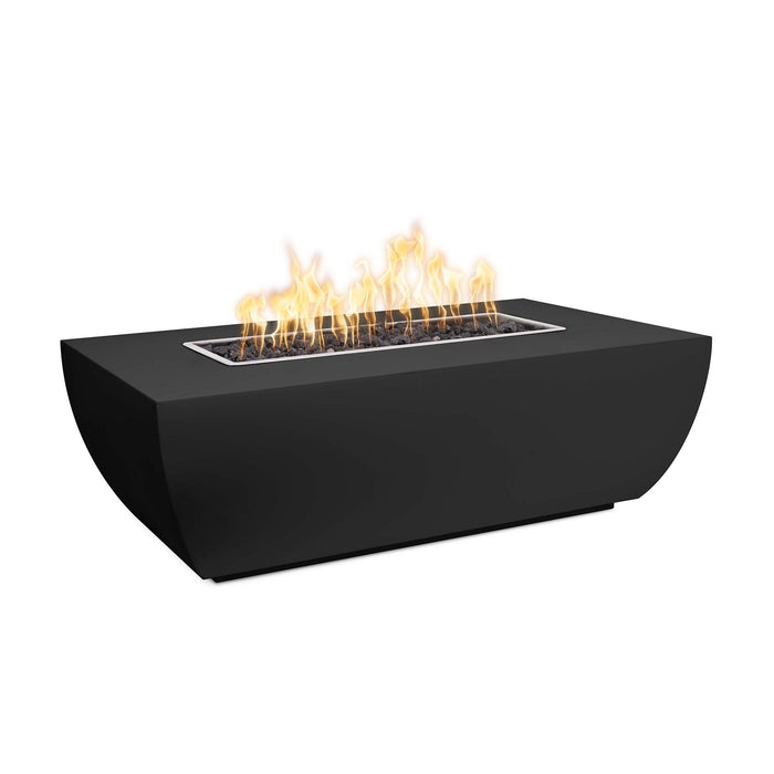 The Outdoor Plus Avalon 84" Fire Pit - 15" Tall - Powder Coated Metal