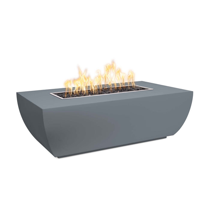 The Outdoor Plus Avalon 84" Fire Pit - 15" Tall - Powder Coated Metal