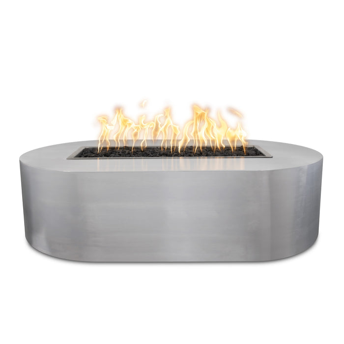 The Outdoor Plus Bispo 72" Fire Pit - Stainless Steel