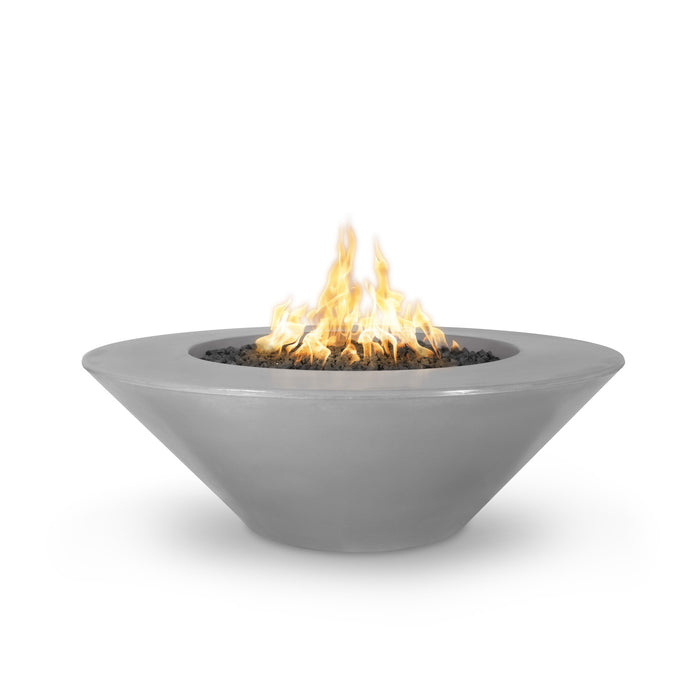 The Outdoor Plus Cazo 48" Wide Ledge Fire Pit - GFRC Concrete