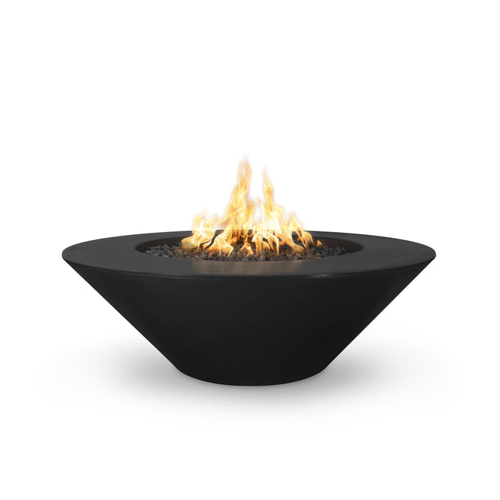 The Outdoor Plus Cazo 48" Wide Ledge Fire Pit - GFRC Concrete