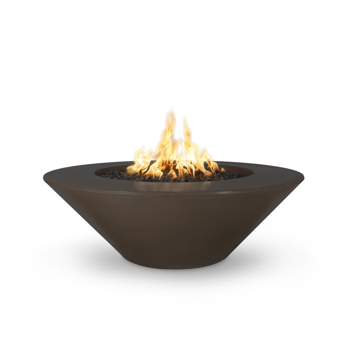The Outdoor Plus Cazo 48" Wide Ledge Fire Pit - GFRC Concrete