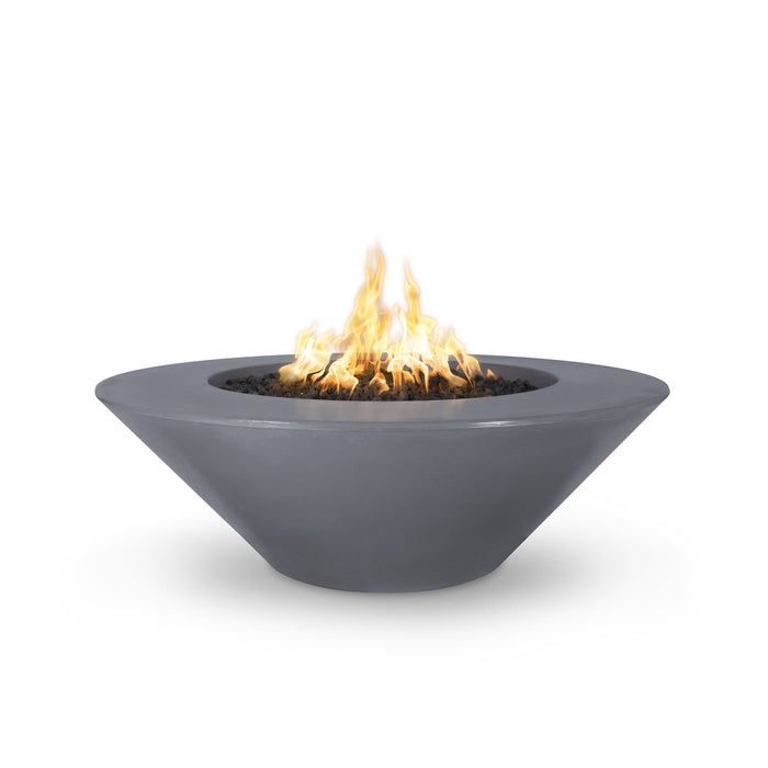 The Outdoor Plus Cazo 48" Wide Ledge Fire Pit - GFRC Concrete
