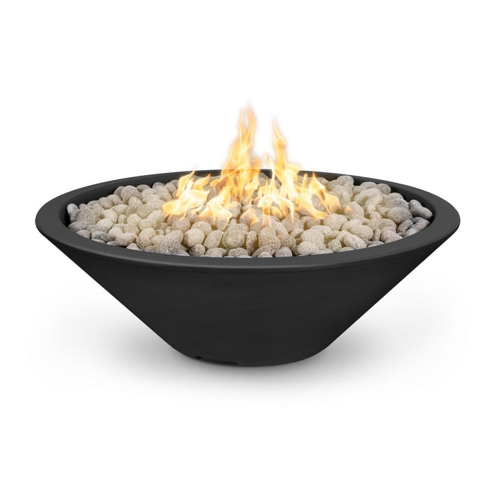 The Outdoor Plus Cazo 60" Narrow Ledge Fire Pit - Powder Coated Metal