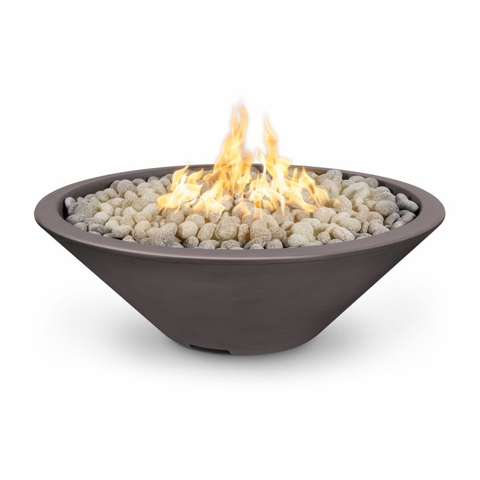 The Outdoor Plus Cazo 48" Narrow Ledge Fire Pit - GFRC Concrete