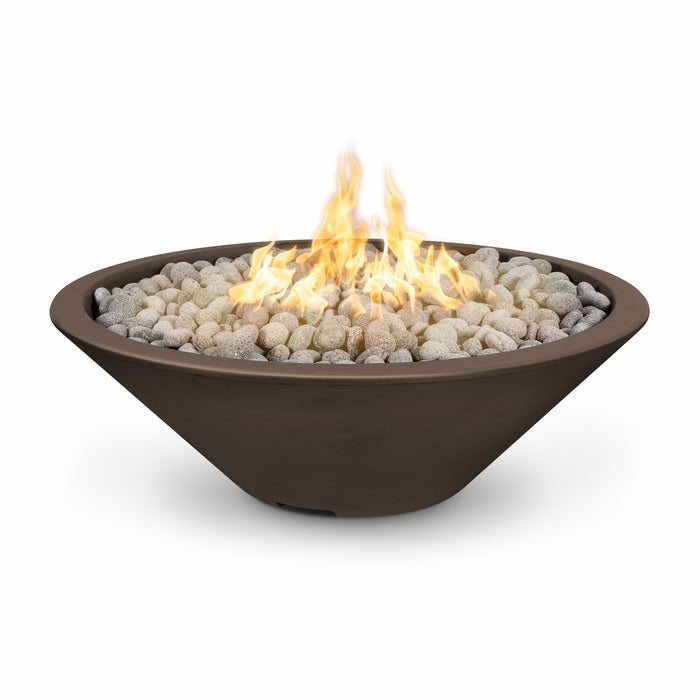 The Outdoor Plus Cazo 48" Narrow Ledge Fire Pit - GFRC Concrete