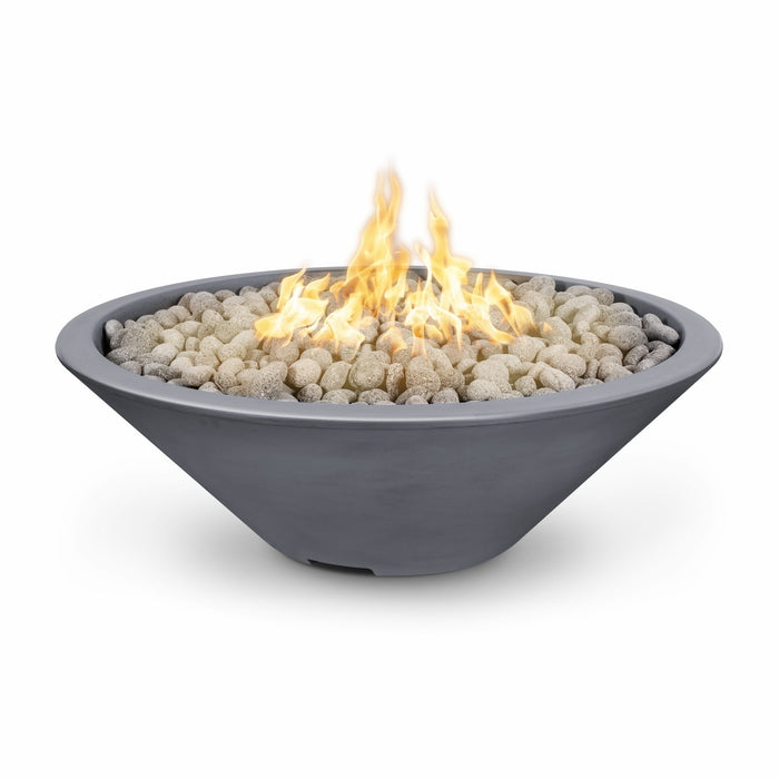 The Outdoor Plus Cazo 48" Narrow Ledge Fire Pit - GFRC Concrete