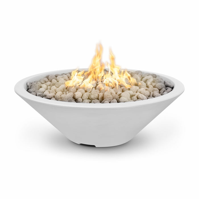The Outdoor Plus Cazo 48" Narrow Ledge Fire Pit - GFRC Concrete