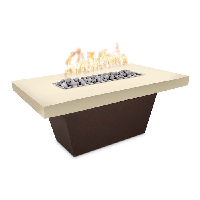 The Outdoor Plus Tacoma GFRC Top and Metal Powder Coat Base Fire Table