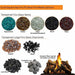 The Outdoor Greatroom Square Fire Pit Kit Fire Media Options