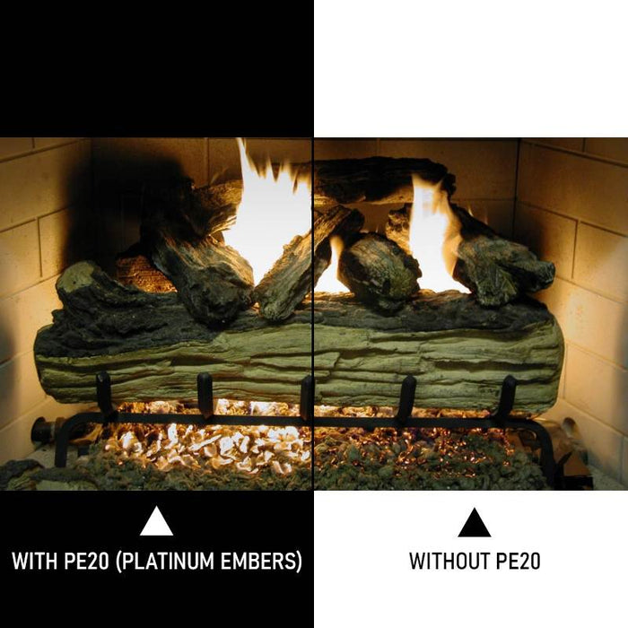 With Empire Platinum Embers and without