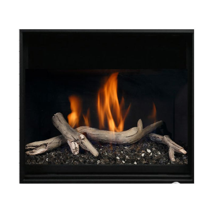 Media Options for Kingsman ZCV34 Direct Vent Gas Fireplace