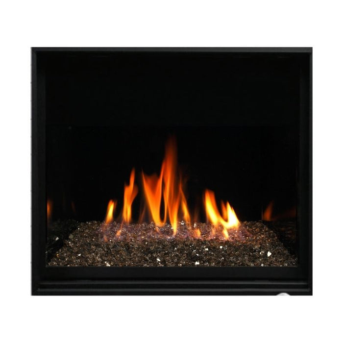 Media Options for Kingsman ZCV34 Direct Vent Gas Fireplace