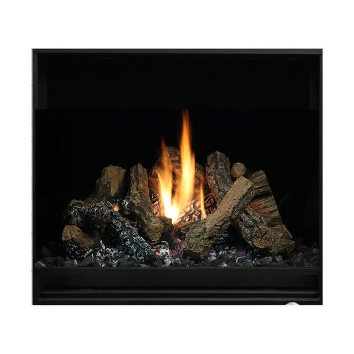 Media Options for Kingsman ZCV34 Direct Vent Gas Fireplace