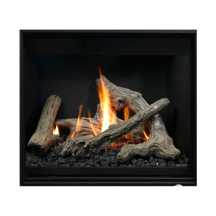 Media Options for Kingsman ZCV34 Direct Vent Gas Fireplace